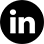 black linkedin logo